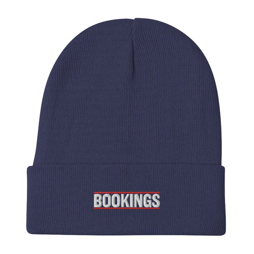 Bookings Embroidered Beanie