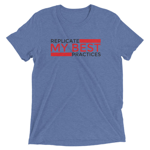 Replicate my best practices Short sleeve t-shirt