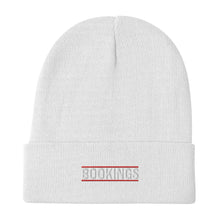 Load image into Gallery viewer, Bookings Embroidered Beanie