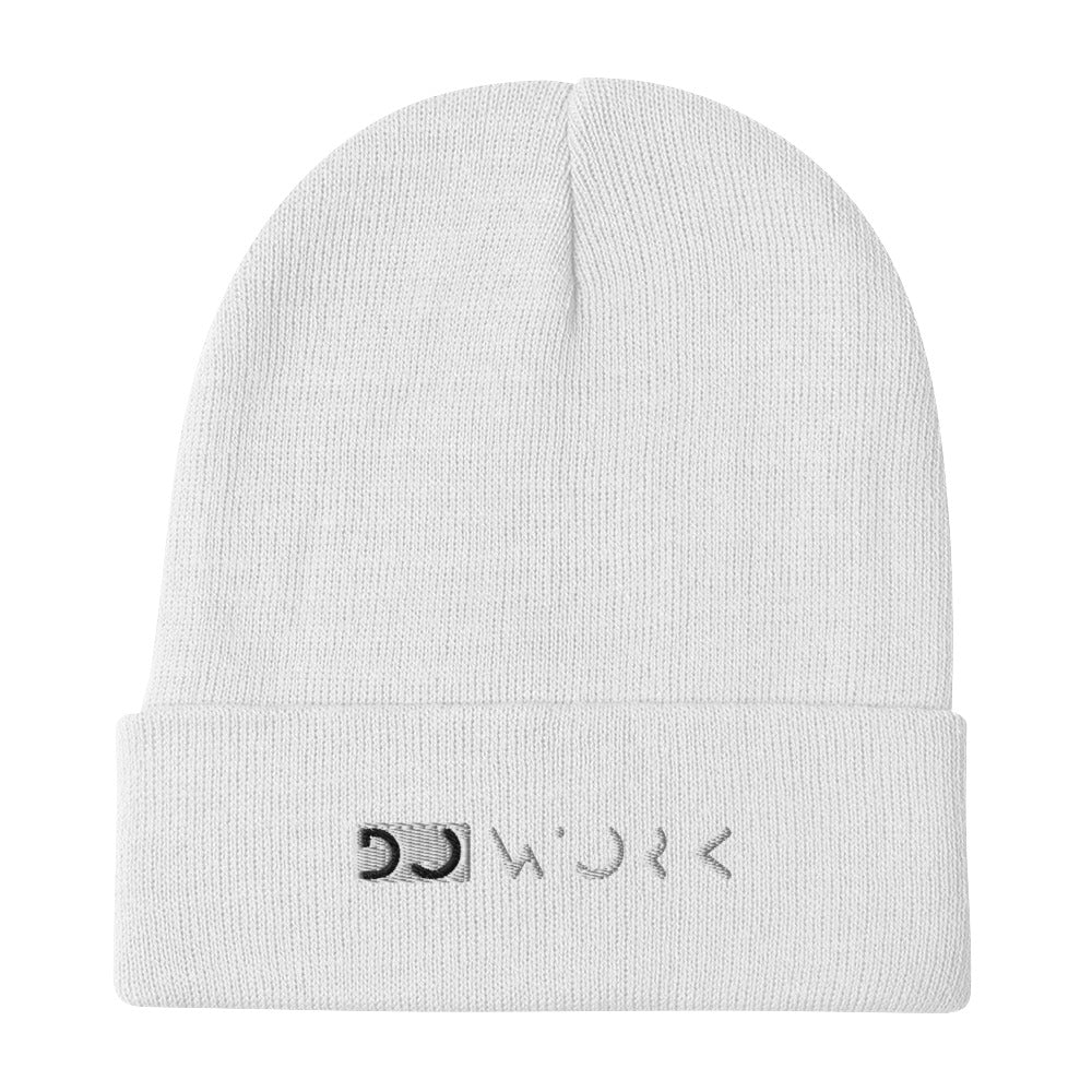 Do Work Embroidered Beanie