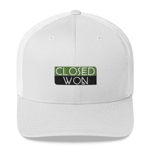 Closed Won Trucker Cap