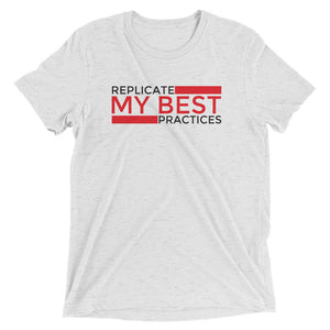 Replicate my best practices Short sleeve t-shirt