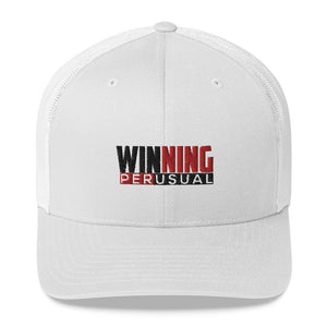 Winning Per Usual Trucker Cap