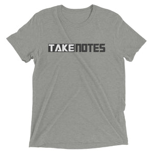 Take Notes Short sleeve t-shirt